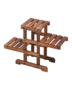 ZIGZAG PALLET PLANT STAND